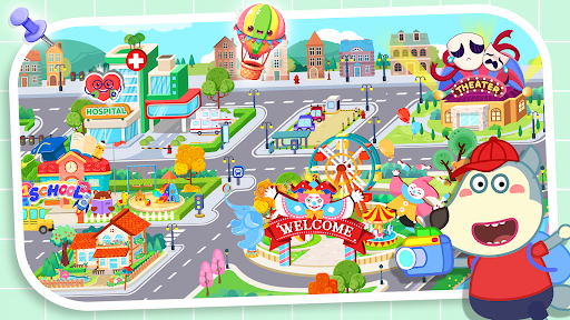 Wolfoo's Town: Dream City Game