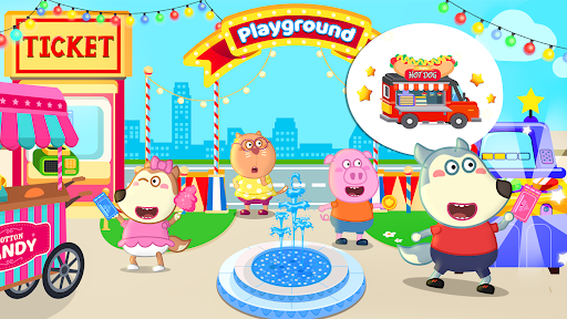 Wolfoo's Town: Dream City Game