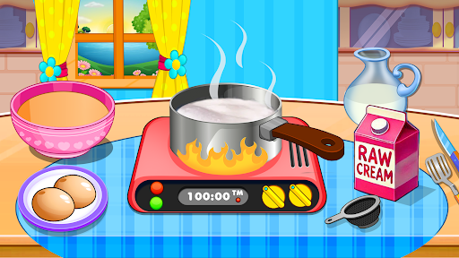 Kitchen Set Chef Cooking Games