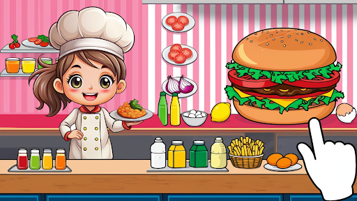 Kitchen Set Chef Cooking Games
